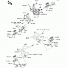 Versys (KLE650-CDF) Подножки