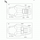 KX100 (KX100-DDF) Наклейки предупреждения