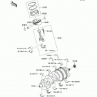Ninja ZX-14R (ZX1400-EEFA) Crankshaft  /  piston(s)