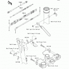 KLR650 (KL650-ECF) Тросы управления