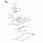 Ninja 300 (EX300-BDFA) Крышка головки цилиндров