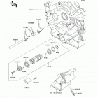 Vulcan 900 Classic (VN900-BDF) Валы и вилки переключения передач