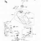 KLX140L (KLX140-BCF) Топливный бак