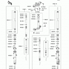 Ninja 300 (EX300-BDFA) Передняя вилка