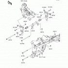 Ninja 300 ABS (EX300-BDFA) Крепление двигателя