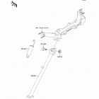 KLX110L (KLX110-DCF) Подножка