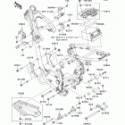 KLX140L (KLX140-BCF) Рама ,крепежные детали