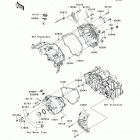 Ninja 300 (EX300-ADF) Крышки двигателя
