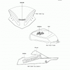 Ninja 300 (EX300-ADF) Decals(red)(adf)(cn)