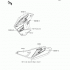 KLR650 (KL650-EDF) Decals(green)(edf)