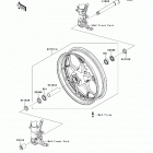 Ninja ZX-14R ABS (ZX1400-FDFA) Переднее колесо