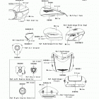 Vulcan 1700 Voyager (VN1700-ADF) Decals(silver / white)