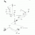 KLX110L (KLX110-DCF) Механизм переключения передач