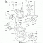 KX100 (KX100-DDF) Цилиндр и головка цилиндров