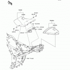 Ninja 300 ABS (EX300-BDFA) Сидение