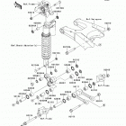 KX250F (KX250-ZDF) Задняя подвеска