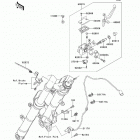 Ninja 300 ABS (EX300-BDFA) Главный тормозной цилиндр,передний