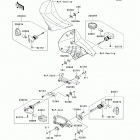 KLR650 (KL650-ECF) Повторитель сигналов