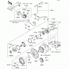 Ninja 300 (EX300-ADFA) Стартер