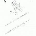 KX65 (KX65-ADF) Тросы управления