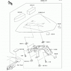 Ninja 650 (EX650-EDS) Accessory(single seat cover)
