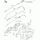 Ninja 650 (EX650-EDS) Тросы управления