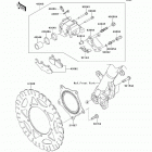 Ninja 300 ABS (EX300-BDFA) Передний тормоз