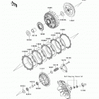Ninja 300 (EX300-BDFA) Сцепление