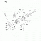 KLX110L (KLX110-DCF) Валы и вилки переключения передач