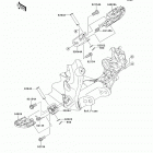 KX450F (KX450-FDF) Подножки