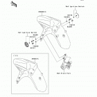 Versys (KLE650-CDF) Переднее крыло(ья)