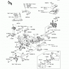 Versys (KLE650-CDF) Рама ,крепежные детали