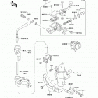 KX100 (KX100-DDF) Главный тормозной цилиндр,передний