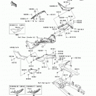 Ninja 300 (EX300-ADFA) Боковые крышки  /  крышка цепи