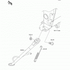 Ninja 300 (EX300-ADFA) Подножка