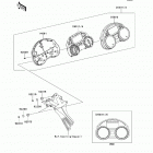 Ninja ZX-14R ABS (ZX1400-FDFA) Приборы