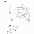 Ninja 650 (EX650-EDS) Педаль тормоза