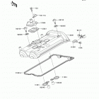 Versys (KLE650-CDF) Крышка головки цилиндров