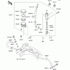 Ninja 650 (EX650-EDS) Задний торм цилиндр