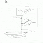 Ninja ZX-14R ABS (ZX1400-FDFA) Accessory(tail grip)