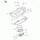 Ninja 650 (EX650-EDS) Цилиндр и поршни