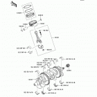 Ninja ZX-10R ABS (ZX1000-KDF) Crankshaft  /  piston(s)