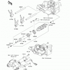 Vulcan 1700 Classic (VN1700-EDF) Валы и вилки переключения передач