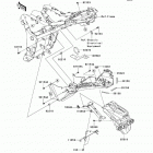 Ninja 300 (EX300-ADFA) Заднее крыло