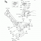 KLX110L (KLX110-DCF) Крепление двигателя