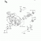 KX250F (KX250-ZDF) Шестерни   /  вилки переключения