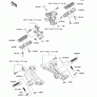 Ninja ZX-14R (ZX1400-EEFA) Подножки