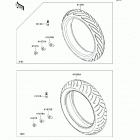 Ninja 650 (EX650-EDS) Покрышки