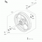 Ninja 650 (EX650-EDS) Переднее колесо