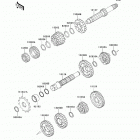 KX100 (KX100-DDF) Трансмиссия